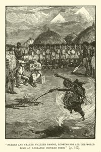 Illustration til King Solomons Mines af H Rider Haggard af Walter Paget