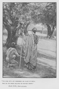 Illustration til pavens Odyssey of Homer (litho)