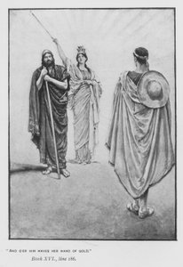 Illustration til pavens Odyssey of Homer (litho) af Walter Paget