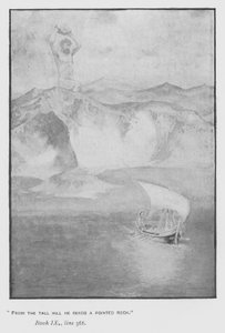 Illustration til pavens Odyssey of Homer (litho) af Walter Paget