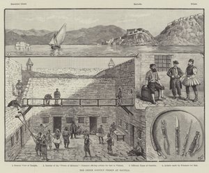 Det græske straffefange fængsel i Nauplia af Walter Paget