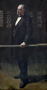 Charles Bradlaugh i baren i Underhuset, ca. 1892-93 (olie på lærred) af Walter Richard Sickert