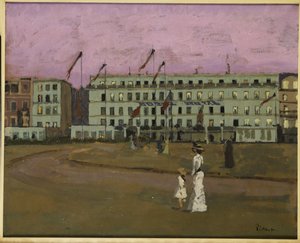 L"Hotel Royal, Dieppe, ca. 1894 af Walter Richard Sickert