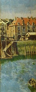 La Darse (Den indre havn) Dieppe af Walter Richard Sickert
