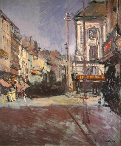 La Grande Rue, Dieppe (olie på lærred) af Walter Richard Sickert