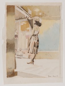 Quai Henri IV, 1920 af Walter Richard Sickert