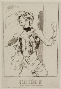 Quai Henry IV af Walter Richard Sickert