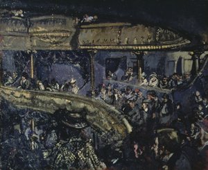 Eldoradoet, Paris, ca. 1906 af Walter Richard Sickert