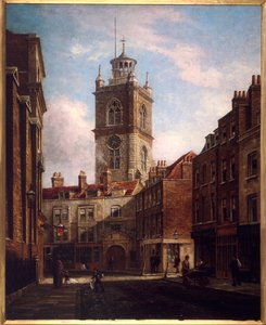 Fore Street og St Giles uden Cripplegate af Walter Riddle