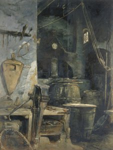Klokkestøberi, Tyskland, ca. 1874.
