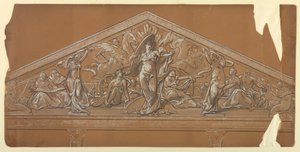 Industri og handel (design til pediment) af Walter Shirlaw