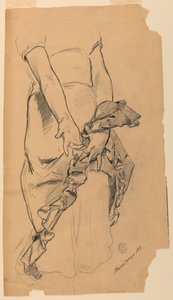 Studie af en kvinde af Walter Shirlaw