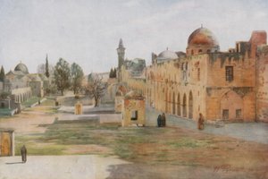 Haram Es Shereef, Jerusalem af Walter Spencer Stanhope Tyrwhitt