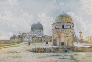 Morgen i Jerusalem: Omar-moskeen på den skyggefulde side