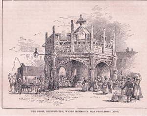Korset, Bridgewater, hvor Monmouth blev udråbt til konge i 1685 AD af Walter Stanley Paget