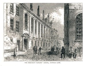 The Merchant Taylors School, Suffolk Lane, 1878 af Walter Thornbury