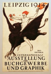 Leipzig 1914, international udstilling for boghandel og grafik af Walter Tiemann