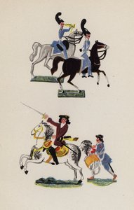 Gammelt legetøj malet af Walter Trier (farvelitografi) af Walter Trier