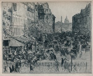 Rue Royale, Paris, c1913 af Walter Zeising