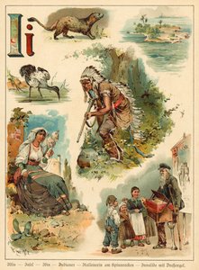 Bogstav I (chromolitho)