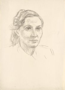 Portræt F. Niedermoser af Walther Gamerith