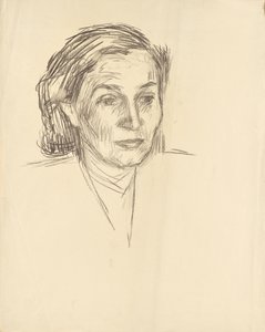 Portræt F. Niedermoser af Walther Gamerith