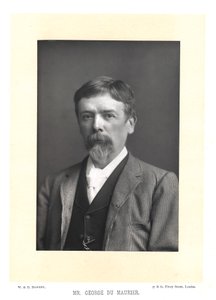 George Du Maurier, britisk forfatter og kunstner, c1895.