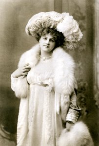 Marie Studholme 1875-1930, engelsk skuespillerinde, 1900-tallet.