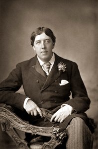 Oscar WiIde, irsk forfatter, vid og dramatiker, c1890