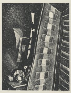 To døre (litho)