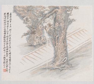 Ti websteder associeret med Ruan Yuan, dateret 1883. af Wang Jun