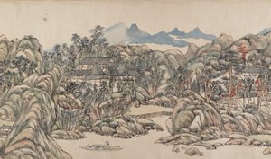 Wangchuan Villa, dateret 1711.