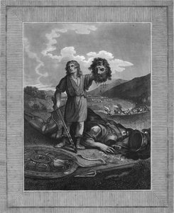 Davids sejr over Goliat, begyndelsen af det 19. århundrede. af Warren