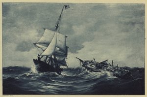 Hvepsen og boltren (litho) af Warren Sheppard