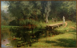 Overvokset dam