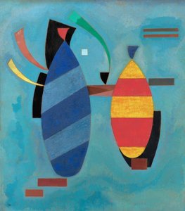 Begge stribede af Wassily Kandinsky