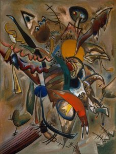 Billede med blonder (komposition nr. 234) af Wassily Kandinsky