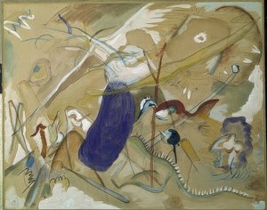 Blaricum af Wassily Kandinsky