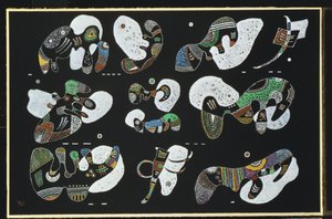 Sammensætning af Wassily Kandinsky