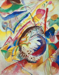 Flot studie. 1914 af Wassily Kandinsky