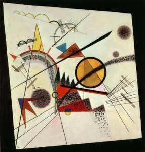 I den sorte firkant af Wassily Kandinsky