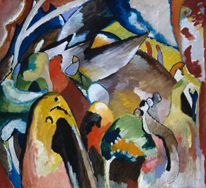 Improvisation 19 a af Wassily Kandinsky