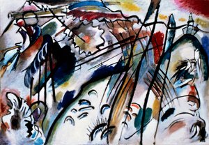 Improvisation 28 (anden version) af Wassily Kandinsky