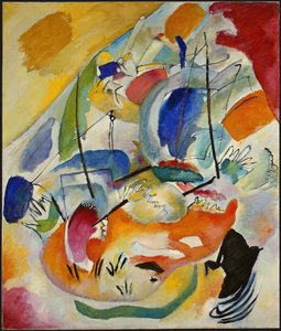 "Improvisation 31, Sea Battle" Bataille Novelle - Malerens dag Wassily Kandinsky (Au Wassily Kandinsky Au Kandinsky af Wassily Kandinsky