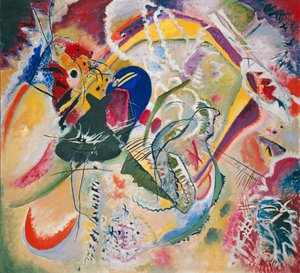 Improvisation 35, 1914. af Wassily Kandinsky