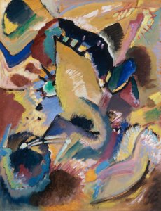 Lille studie til et vægmaleri for Campbell I, Efterår II (?), 1914 af Wassily Kandinsky