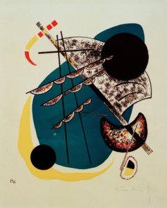 Små verdener II af Wassily Kandinsky
