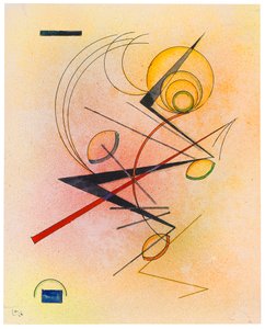 Lille Varm, 1928. af Wassily Kandinsky