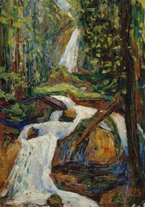 Kochel - Vandfald I af Wassily Kandinsky