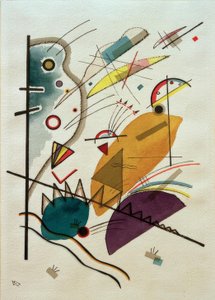 sammensætning af Wassily Kandinsky